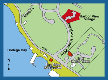 Map to Harbor View Village
